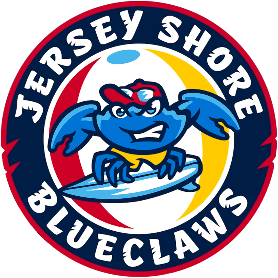 Jersey Shore BlueClaws 2021-Pres Primary Logo iron on transfers for T-shirts